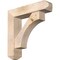Ekena Millwork Westlake Craftsman Smooth Bracket w/ Offset Brace, Douglas Fir, 7 1/2"W x 32"D x 32"H BKT0806X32X32WTL04SDF - alternate 1